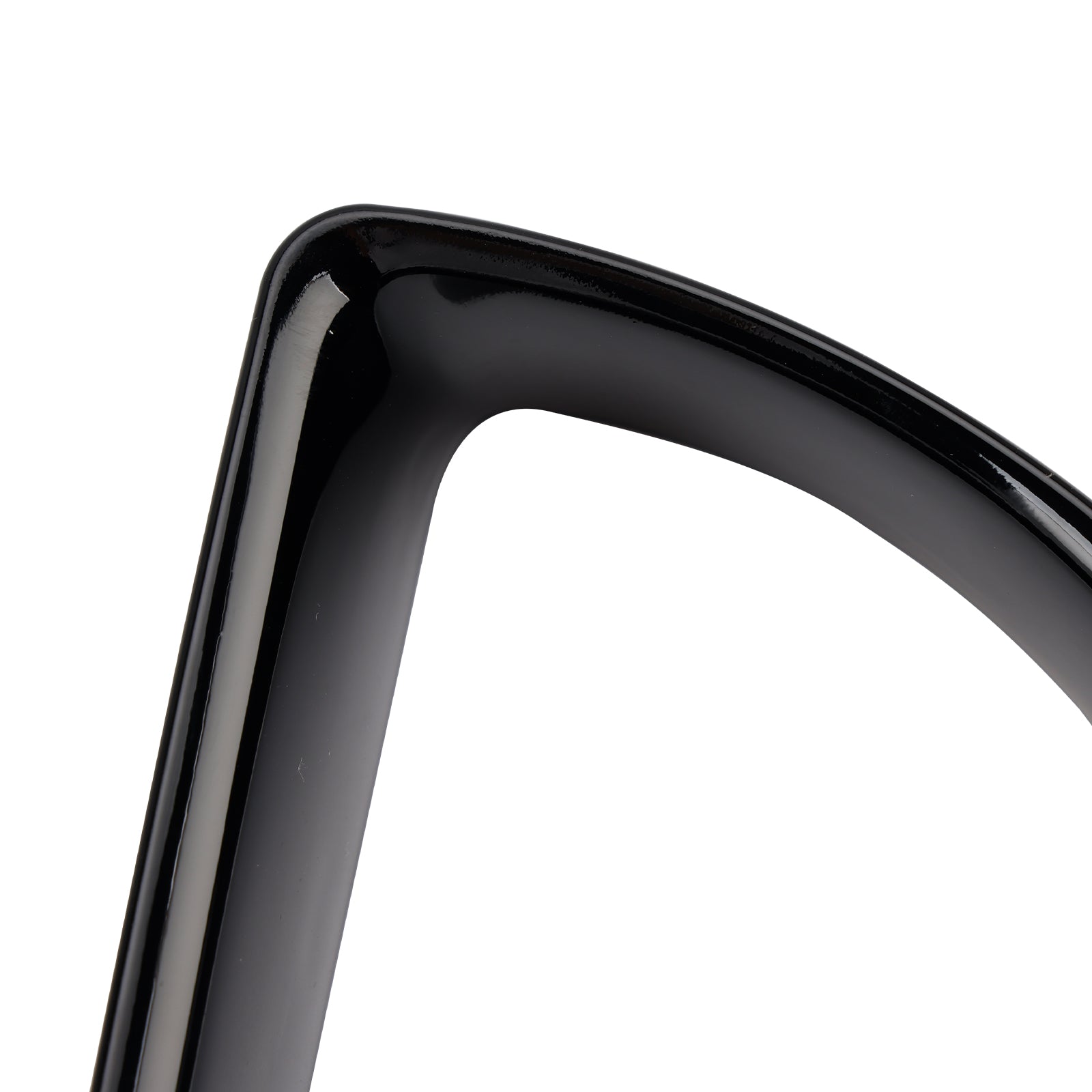 2012-2017 Mini Roadster R59 Cadre de conduit d'air avant noir brillant 51117255117 51117255119