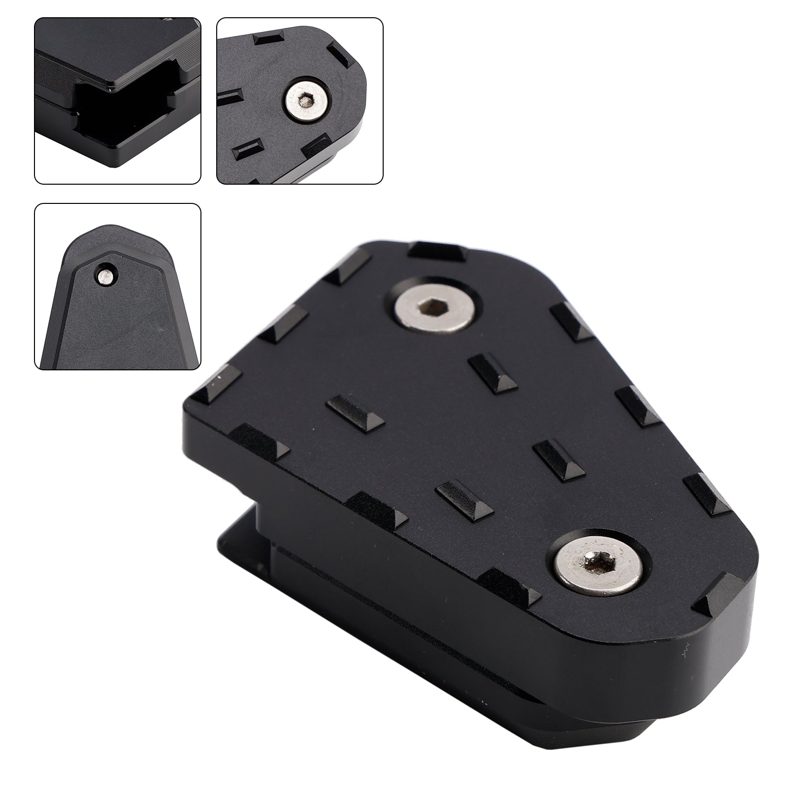 CNC brzdový pedál predĺženie PEG PEG Enlarger Pad pre Multistrada 950 1200 1260 Striebro