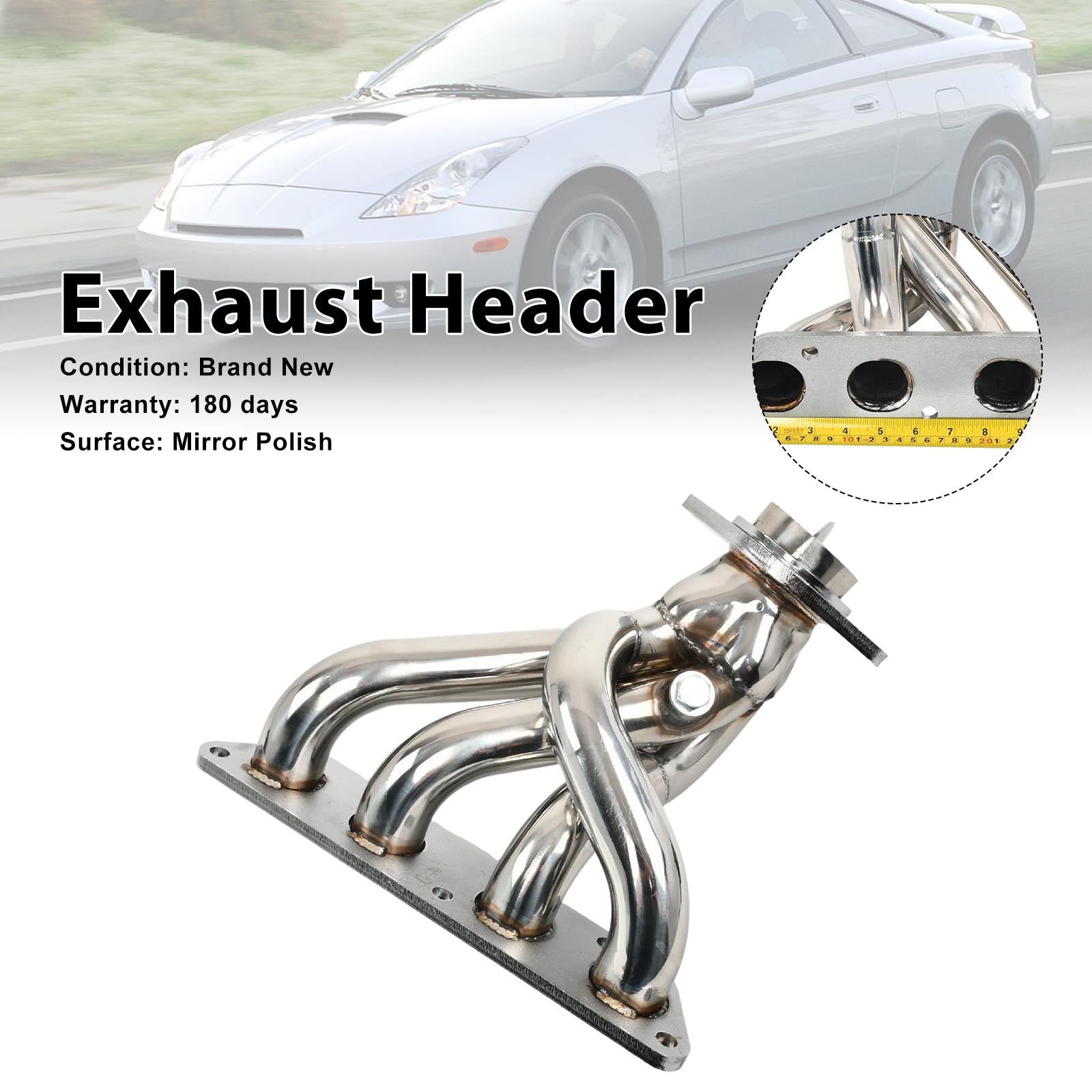 Exhaust Manifold Header Fit Toyota Celica Corolla Matrix 2000-2008