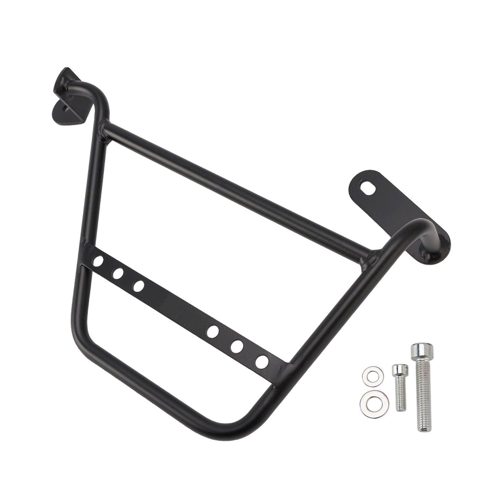 2024-2025 Cfmoto 450Mt Bastidores para bolsas laterales Soporte de montaje para alforjas Negro