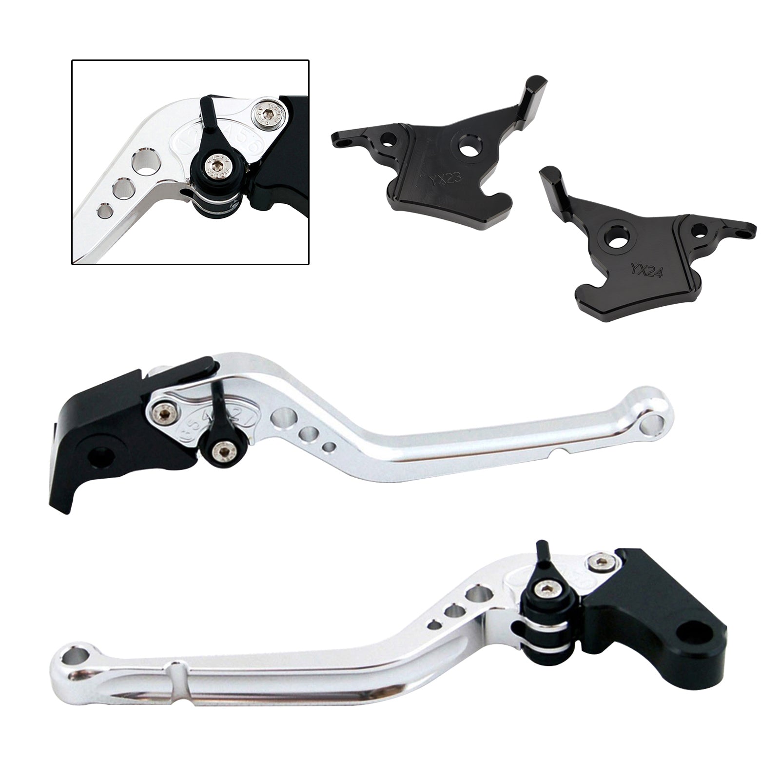 Long Clutch Brake Lever fit for YAMAHA XMAX 300 2023-2025
