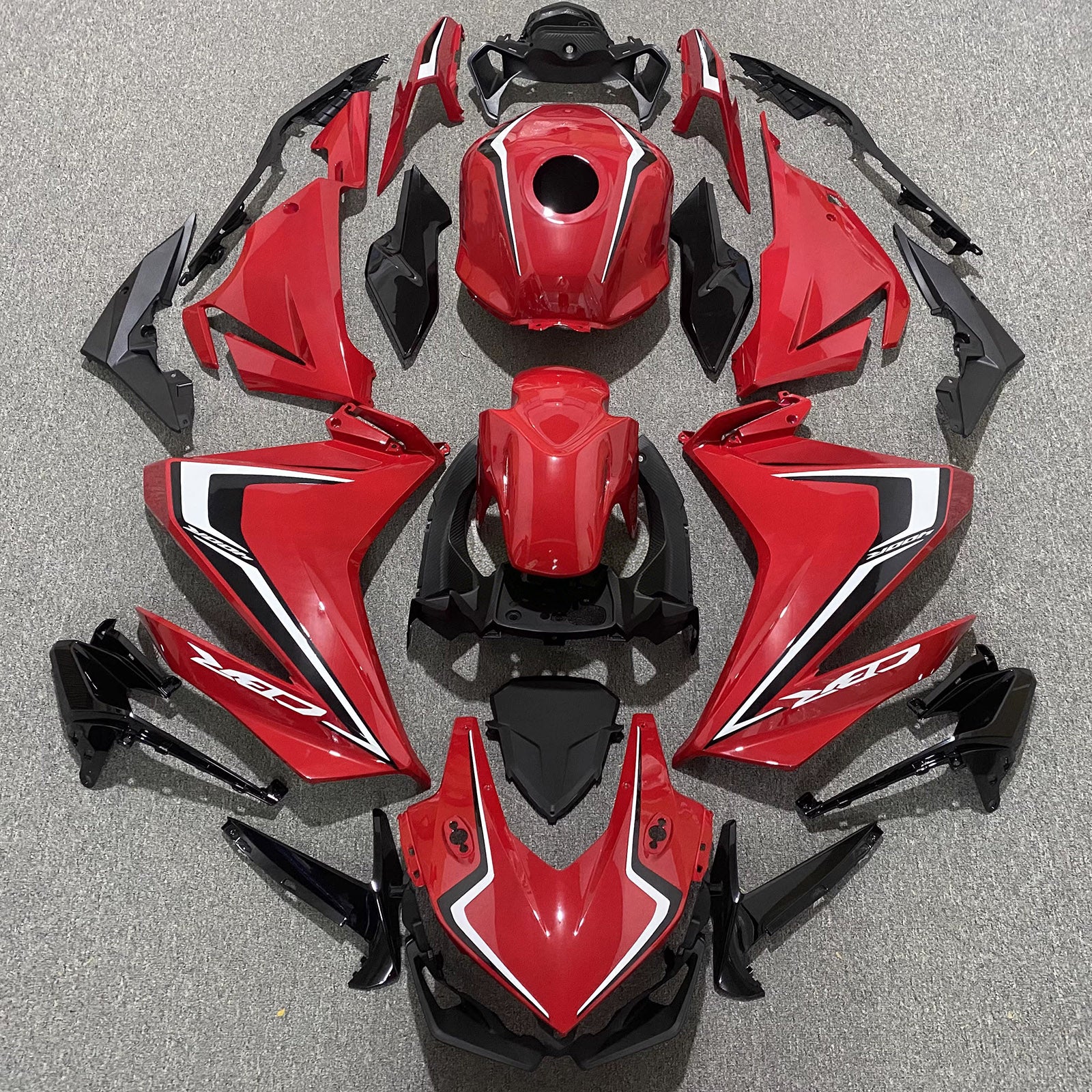 Injection Fairing Kit Bodywork Plastic ABS For Honda CBR500R 2019-2021