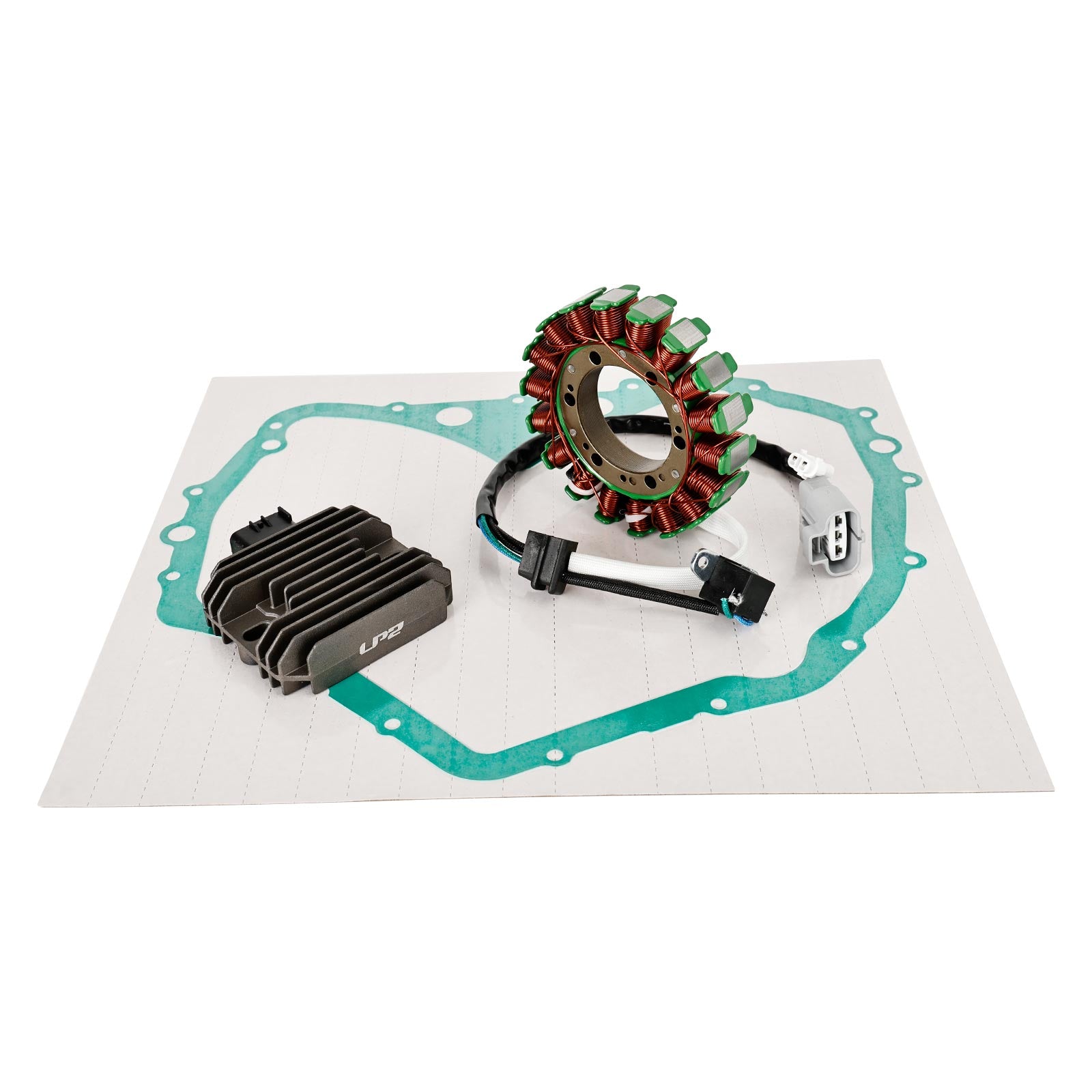 JUNTA RECTIFICADORA DEL REGULADOR DEL ESTATOR DEL GENERADOR PARA SUZUKI KINGQUAD LTF400F 00-2017