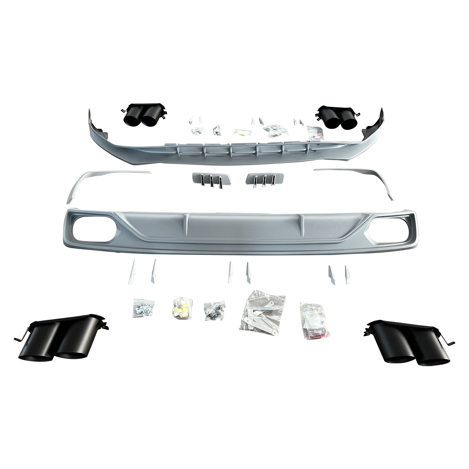 Kit de carrosserie pare-chocs pour AUDI Q8 s-line MK1 2018 – 2023, mise à niveau vers le Style ABT
