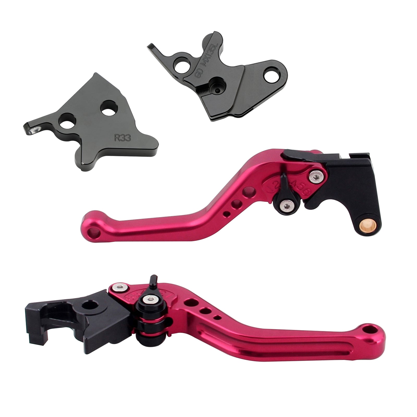 2005-2014 Yamaha YBR125 Ny kort clutchbremsespak