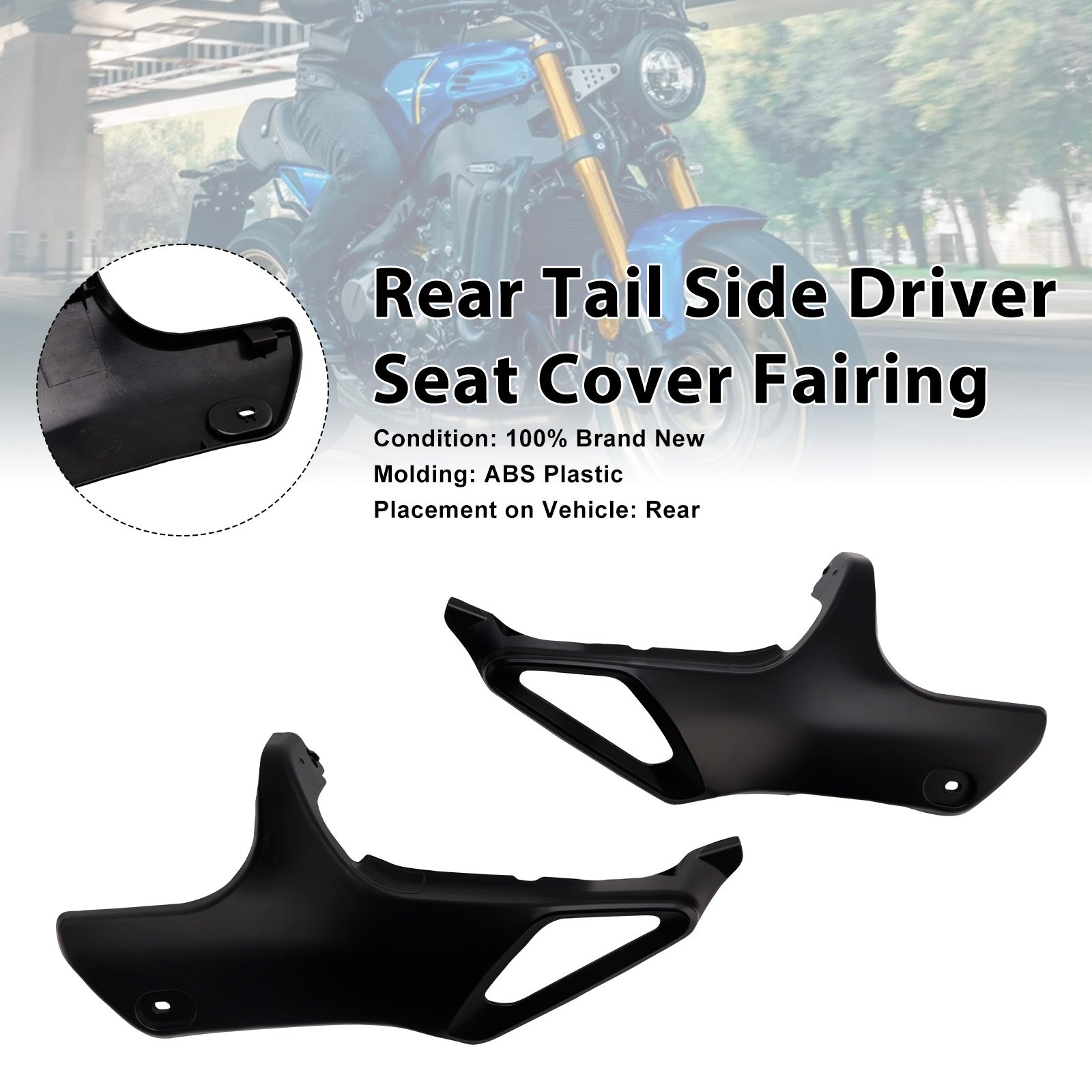Side Seat Fairing Panel Cowl For Yamaha XSR900 2022-2026