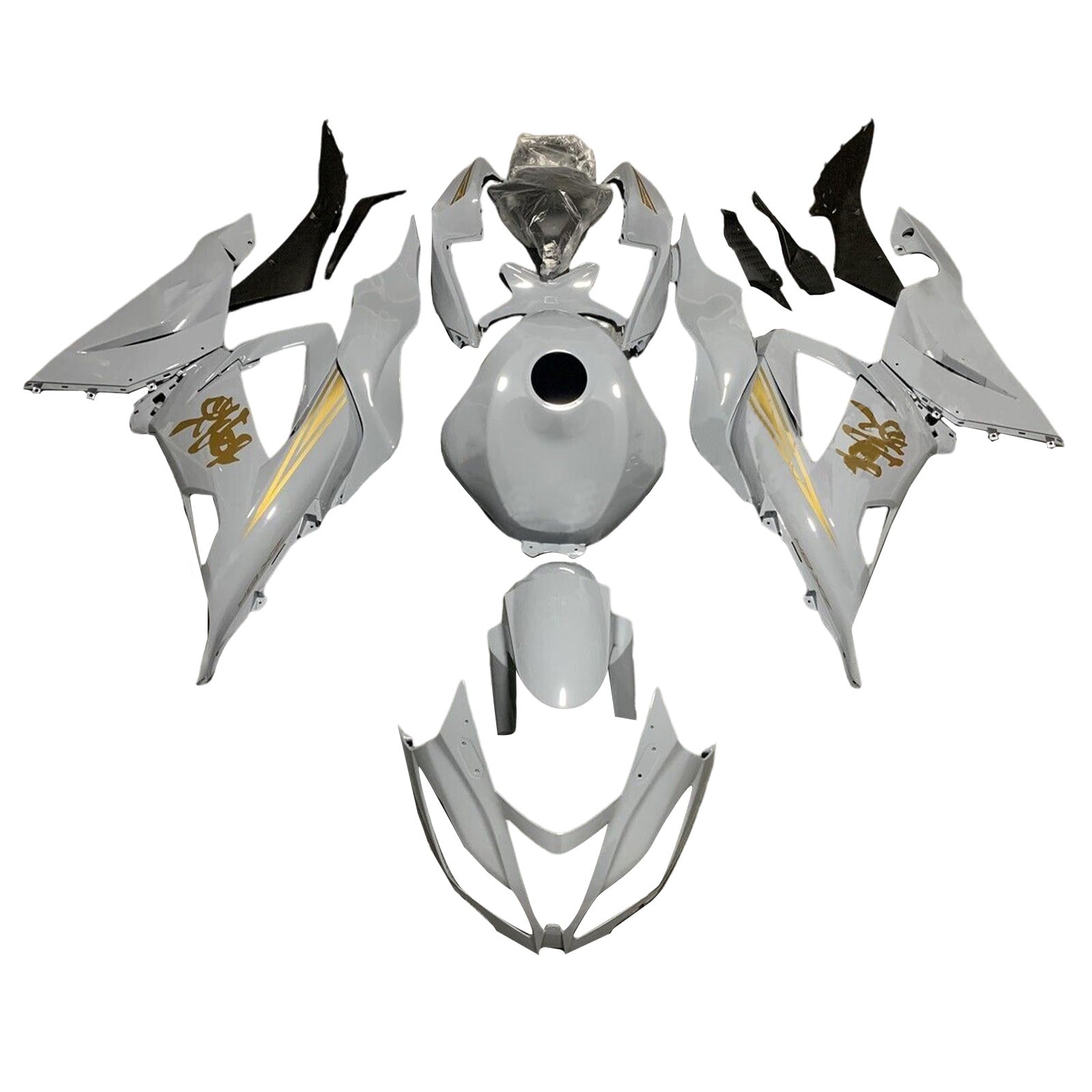 2013-2018 Kawasaki ZX6R 636 injectiekuipset carrosserie kunststof ABS