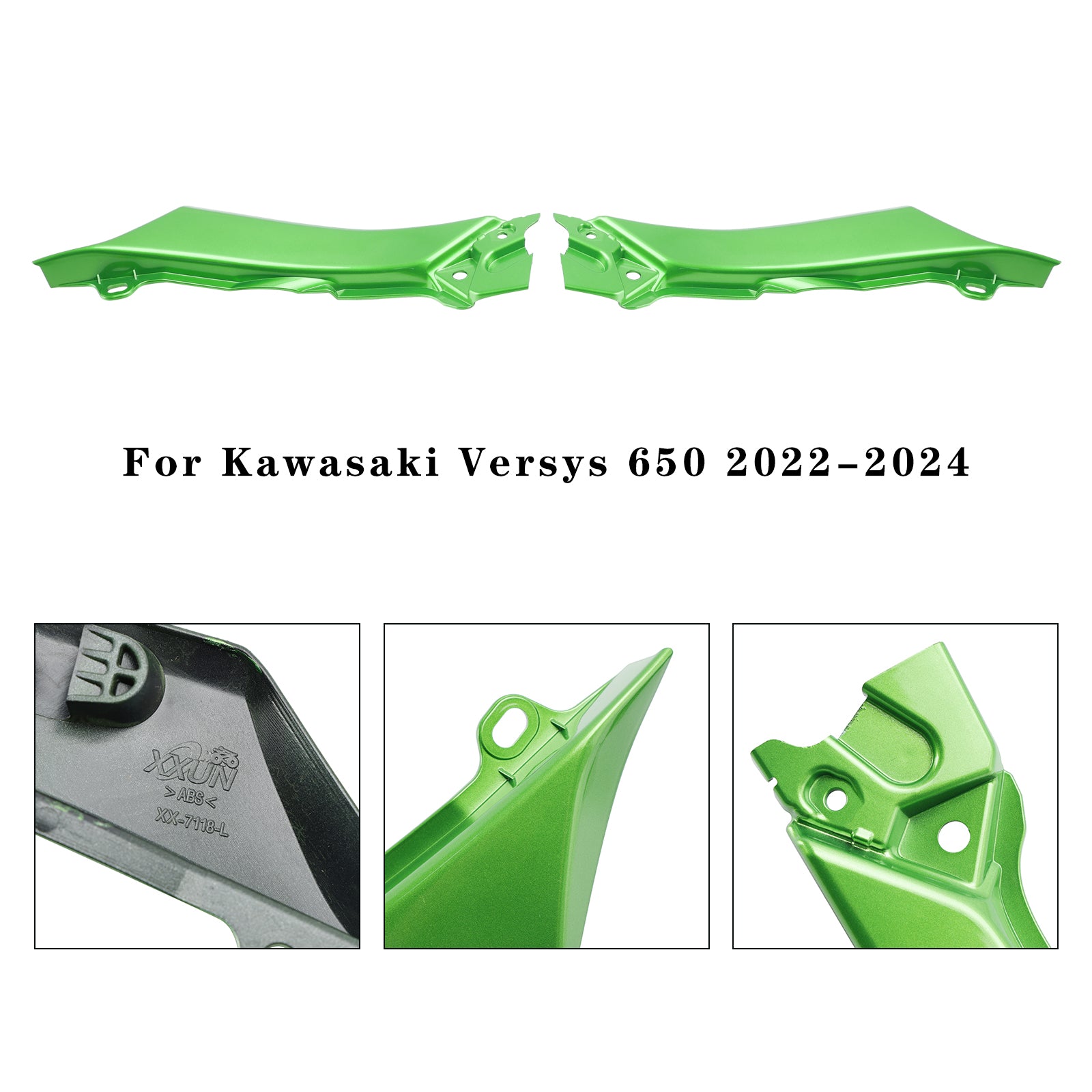 2022-2024 Kawasaki Versys 650 KLE650 Sidesete Fairing Panel Cowl