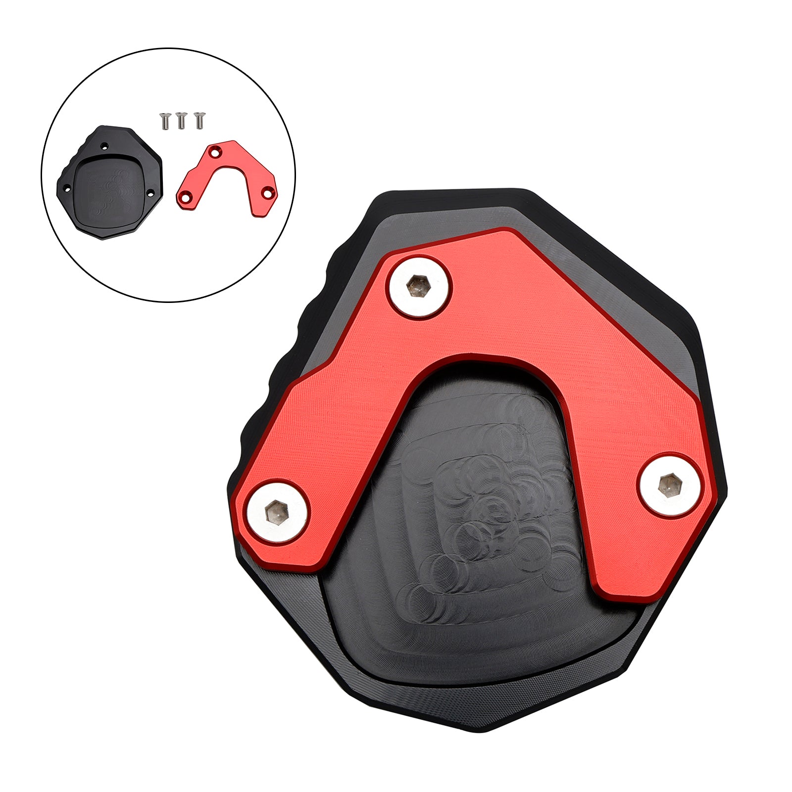 2023-2024 Kickstand Forstørrende platepute Fit for Honda XL 750 Transalp CB750 Hornet