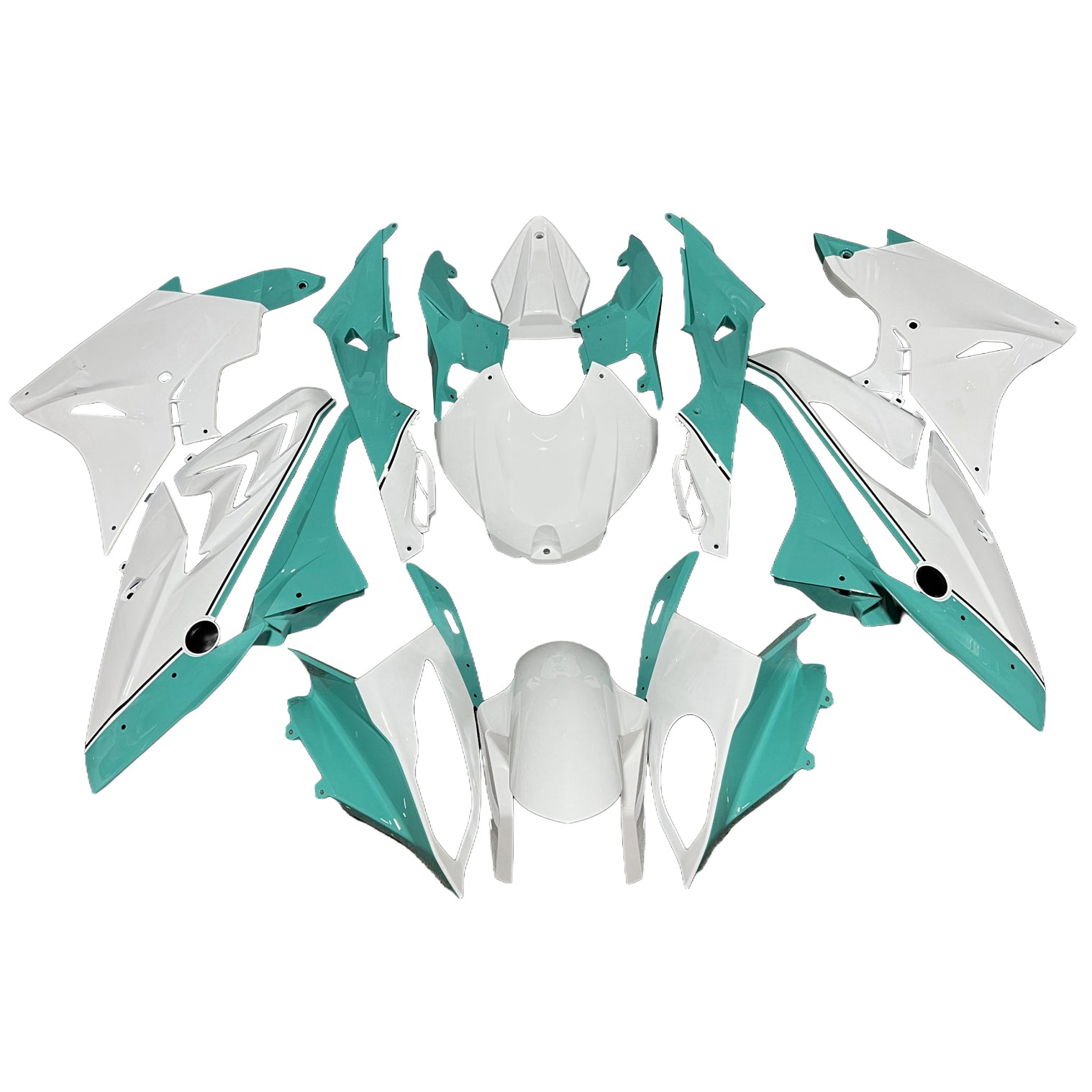 2017-2018 BMW S1000RR Injection Fairing Kit Bodywork Plastic ABS