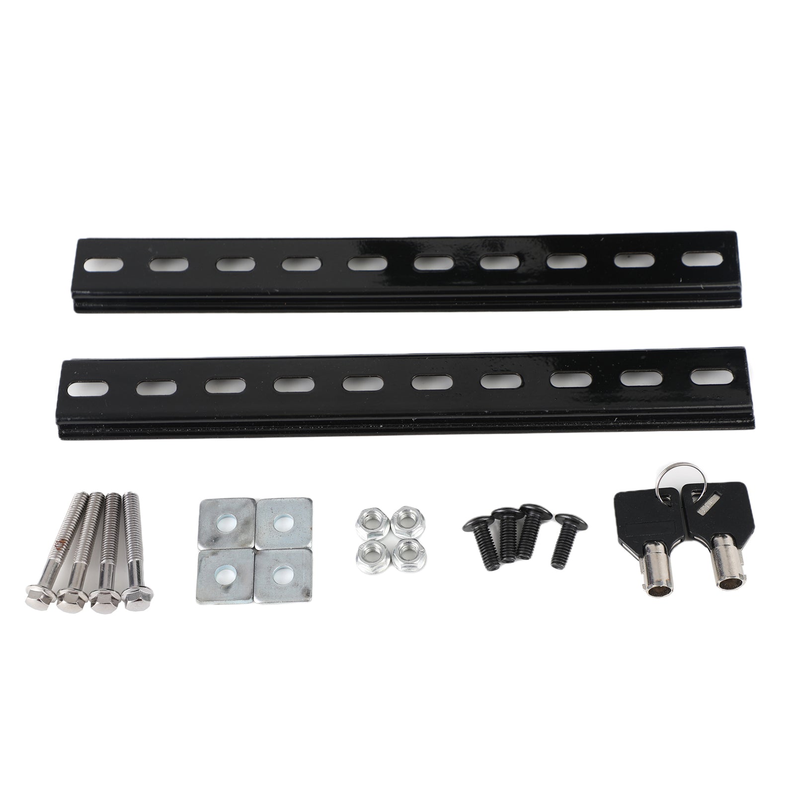 Motorbox Motorfiets/fietsbagage/helm -achteropslag met plaat en toetsen