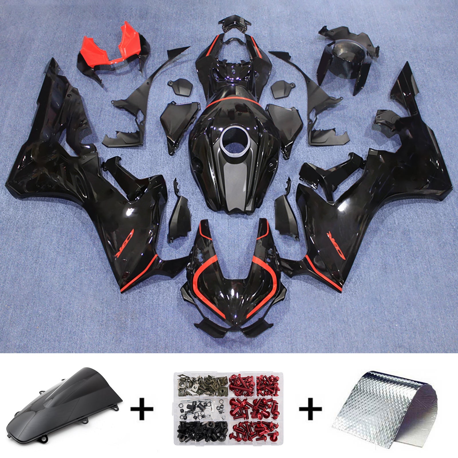 Injection Fairing Kit Bodywork Plastic ABS For Honda CBR1000RR 2017-2025
