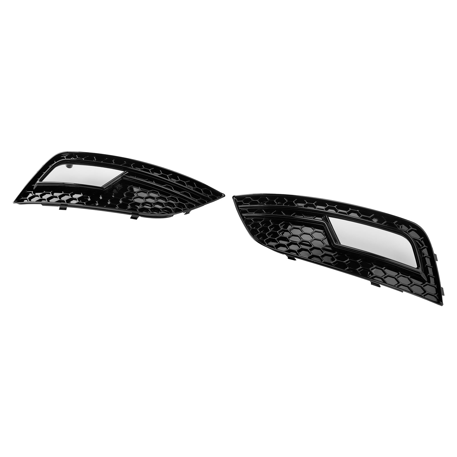 2013-2015 Audi A4 B8.5 Zwarte mistlampafdekking Grille standaardbumper