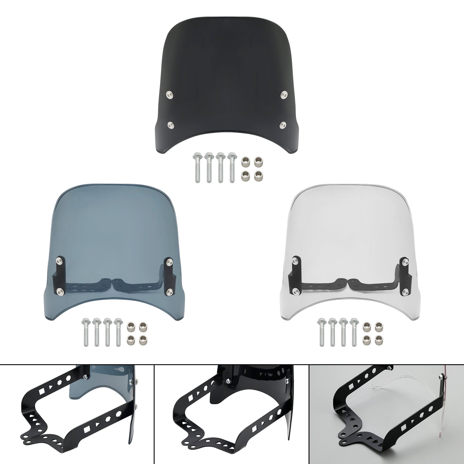 2019-2024 Honda CB400X/CB500X ABS Motorcykel vindrutan vindruta