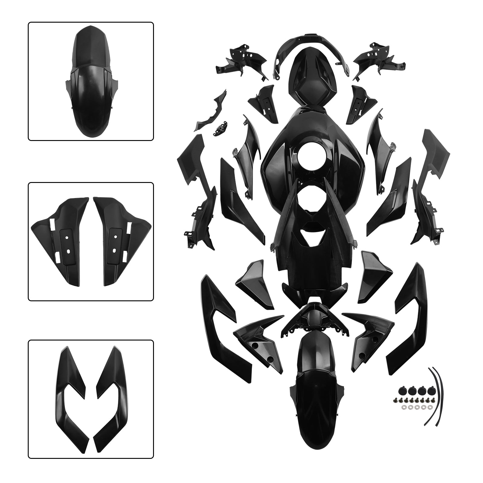 Bodywork Fairing Injection Unpainted For Street Triple 765 R/RS 2023-2025