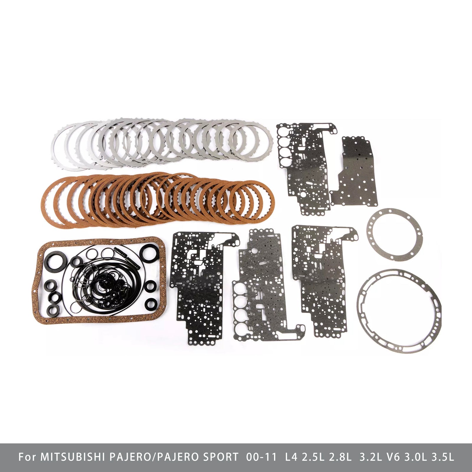2005-2011 MITSUBISHI TRITON L4 2.4L 2.5L 2.8L 3.2L V6 3.5L Nieuwe Transmissie Master Rebuild Kit V4A51 R4A51