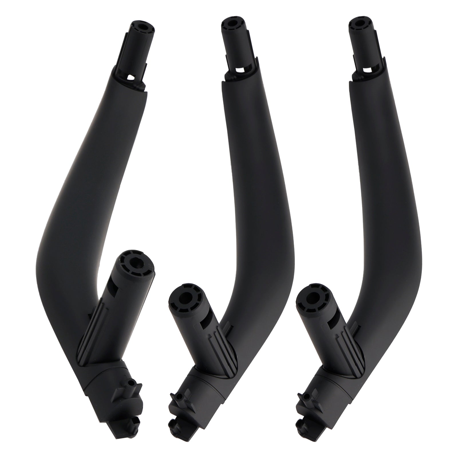 RHD 3PC Interior Door Handle Pull Cover For BMW X5 F15 X6 F16 2014-2018