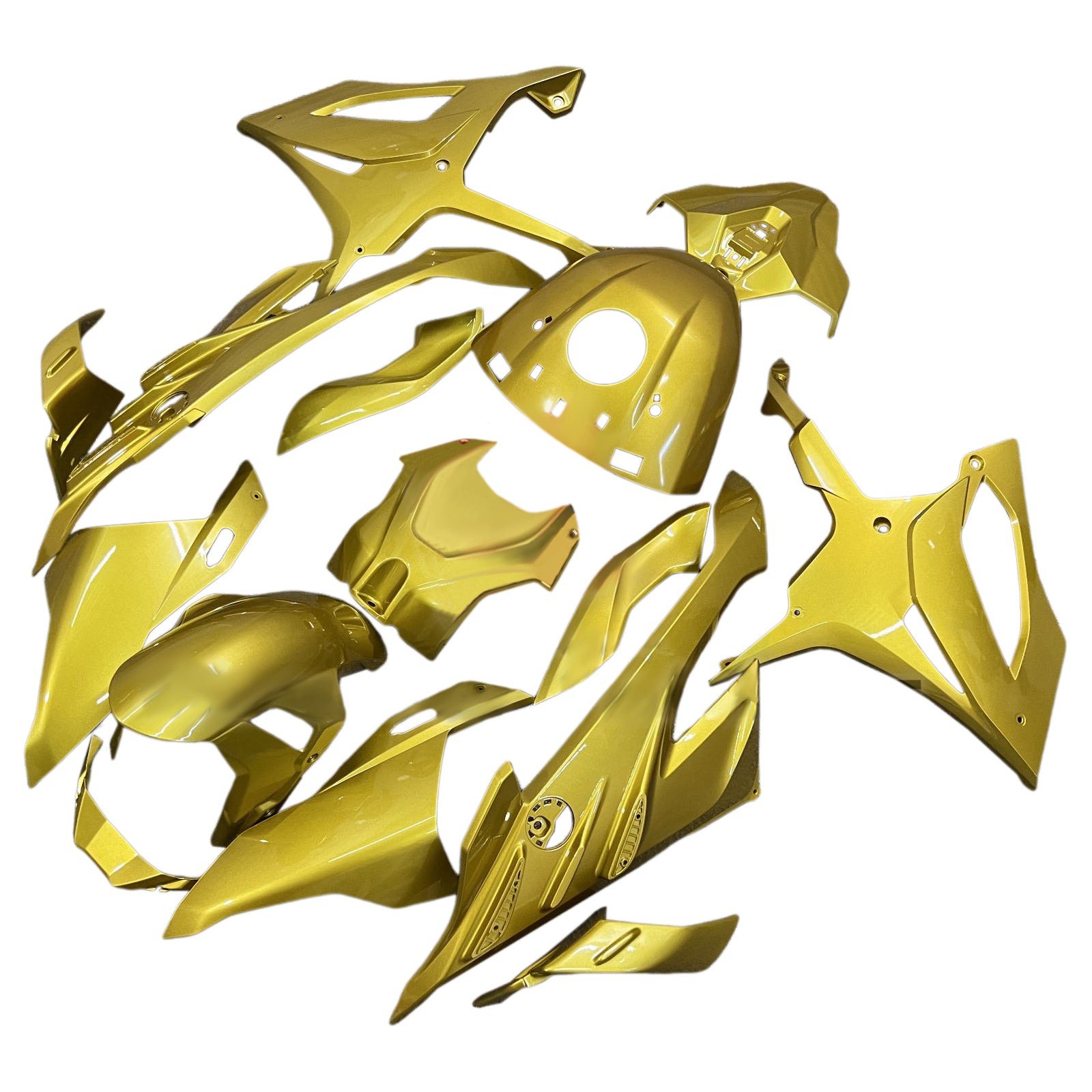 2023-2024 BMW S1000RR Kit de carénage d'injection carrosserie plastique ABS