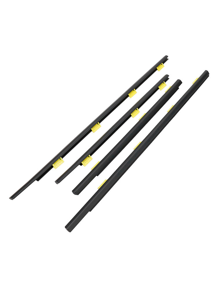 4PCS 2002-2006 Honda CR-V CRV Weatherstrip Window Seal Belt 72410-SCA-E01