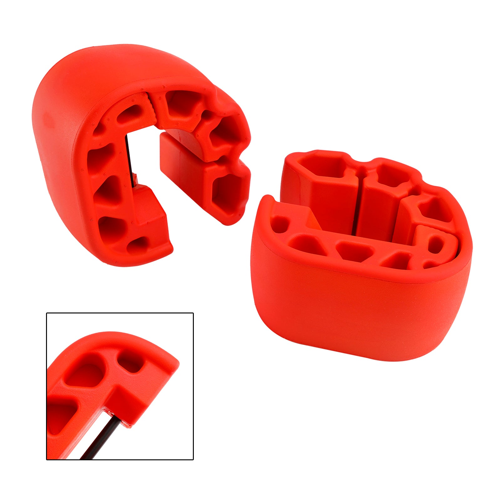 Watercraft Buffer Snap-In Fender Bumper 295100418 Red For Sea-Doo Spark Gtr Gtx