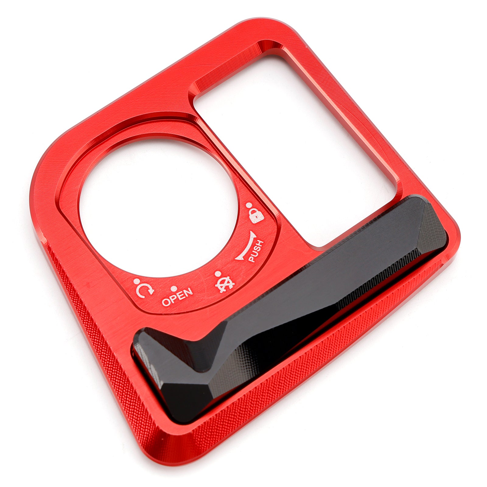 Couvercle de cylindre de clé en aluminium rouge, pour Honda PCX125 PCX160 2021 – 2024