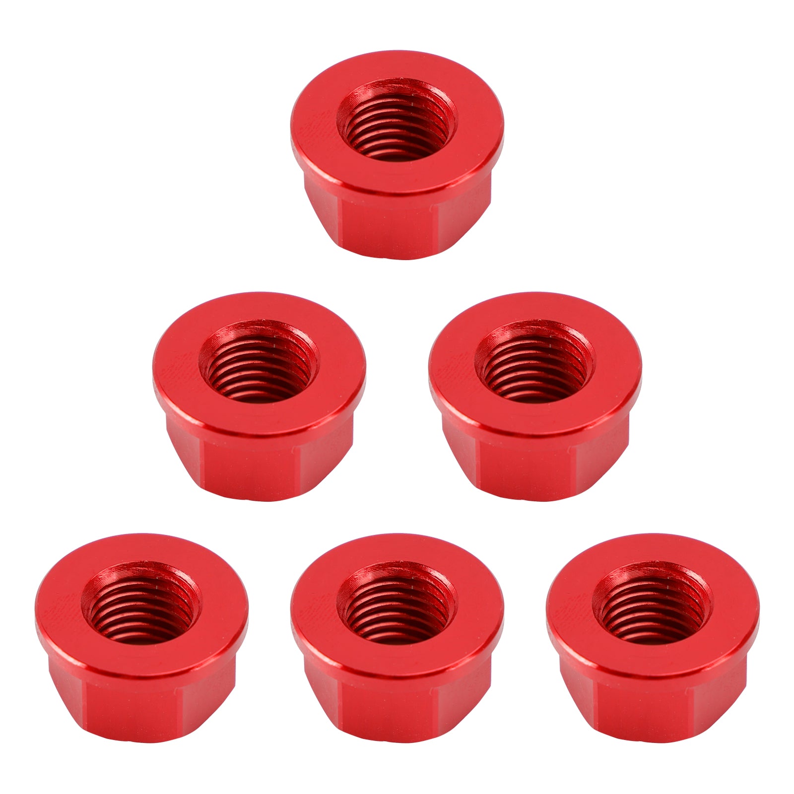 Sprocket Nut Kit M10x1.25 Red For Yamaha YZF-R1 98-14 R3 15-18 YZF-R6 03-21