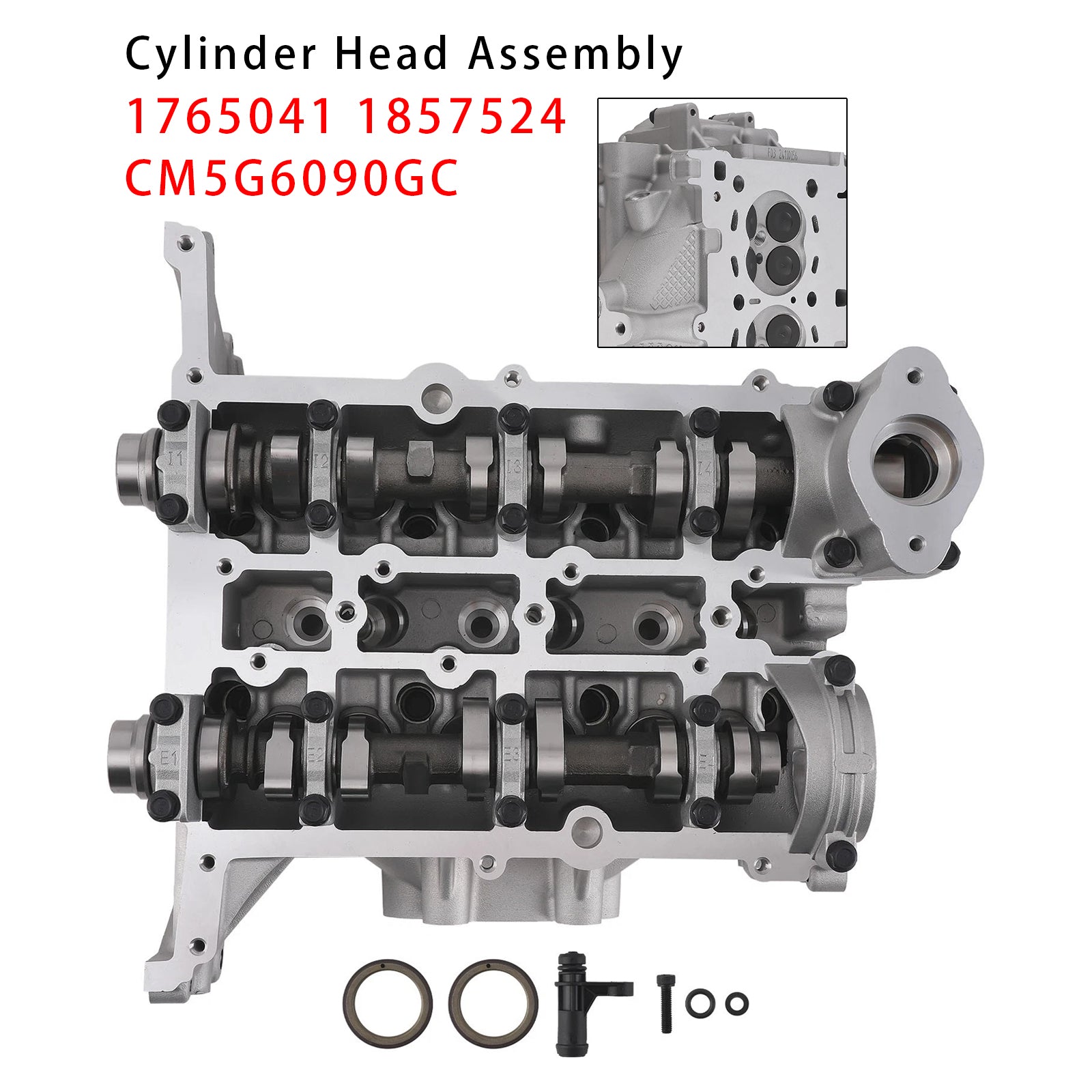 02/2012-12/2017 For ford Focus III Hatchback Van M2DA; M2DB; M2DC; SFDA; SFDB 998 Hatchback Van Complete Cylinder Head 1917578