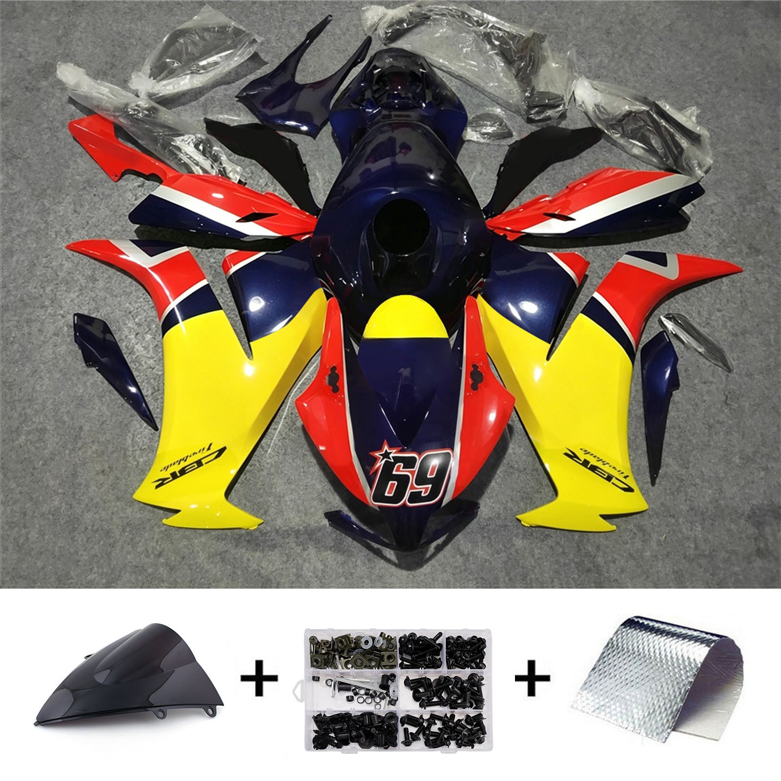 Injection Fairing Kit Bodywork Plastic ABS For Honda CBR1000RR 2012-2016