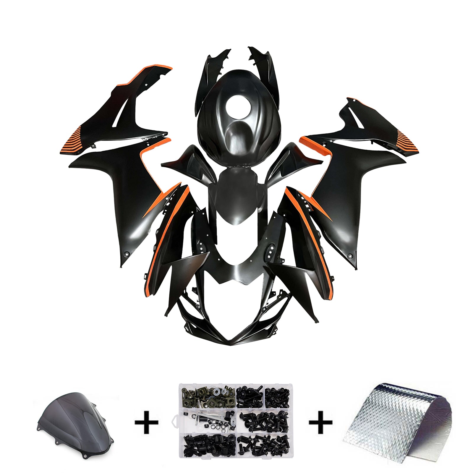 Injeksjon Fairing Kit Bodywork Plast Abs for Suzuki GSXR 600/750 2011-2025 K11