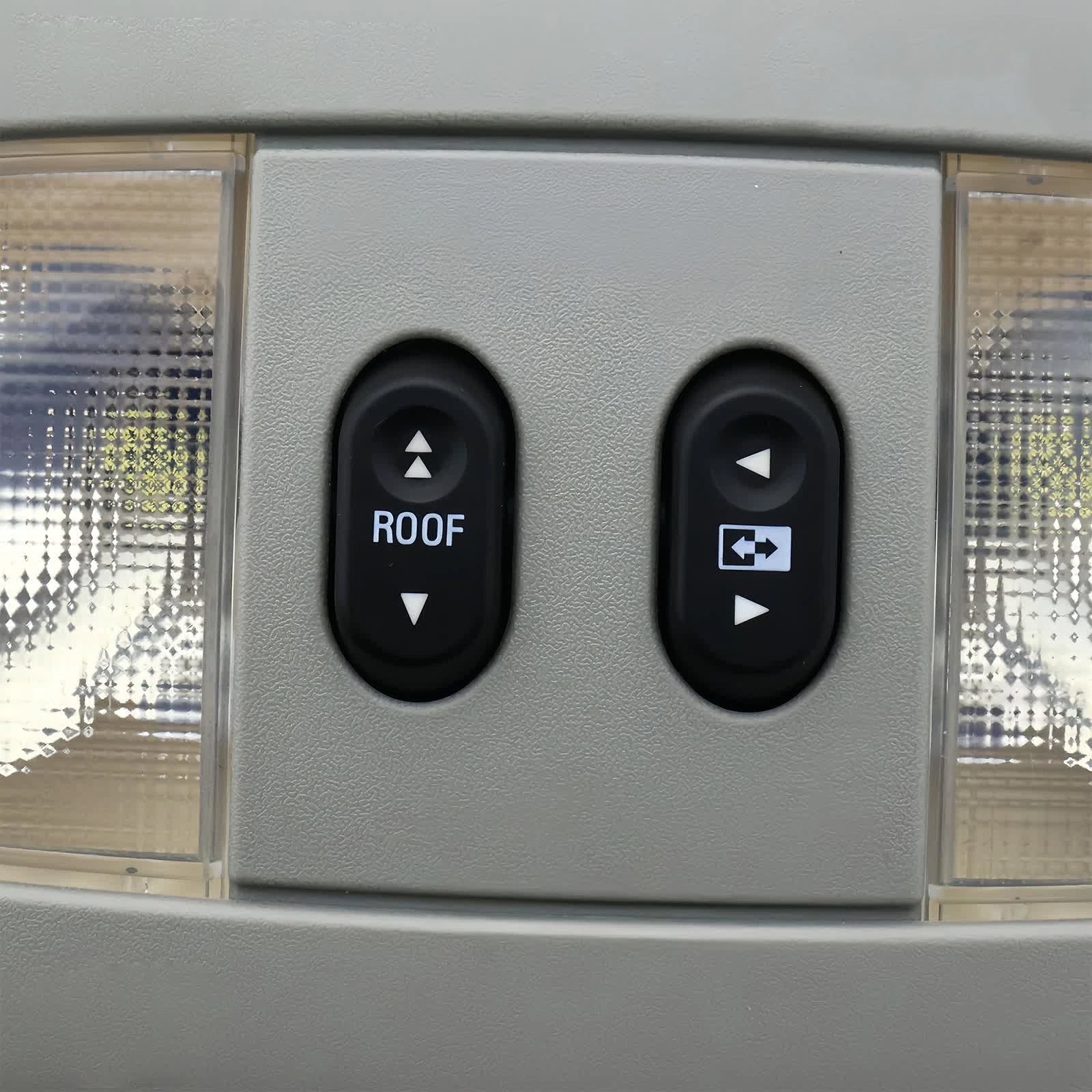 Console aérienne dôme carte lumière interrupteur de toit ouvrant 7L3Z-18519A70-BC pour Ford F-150 04-08