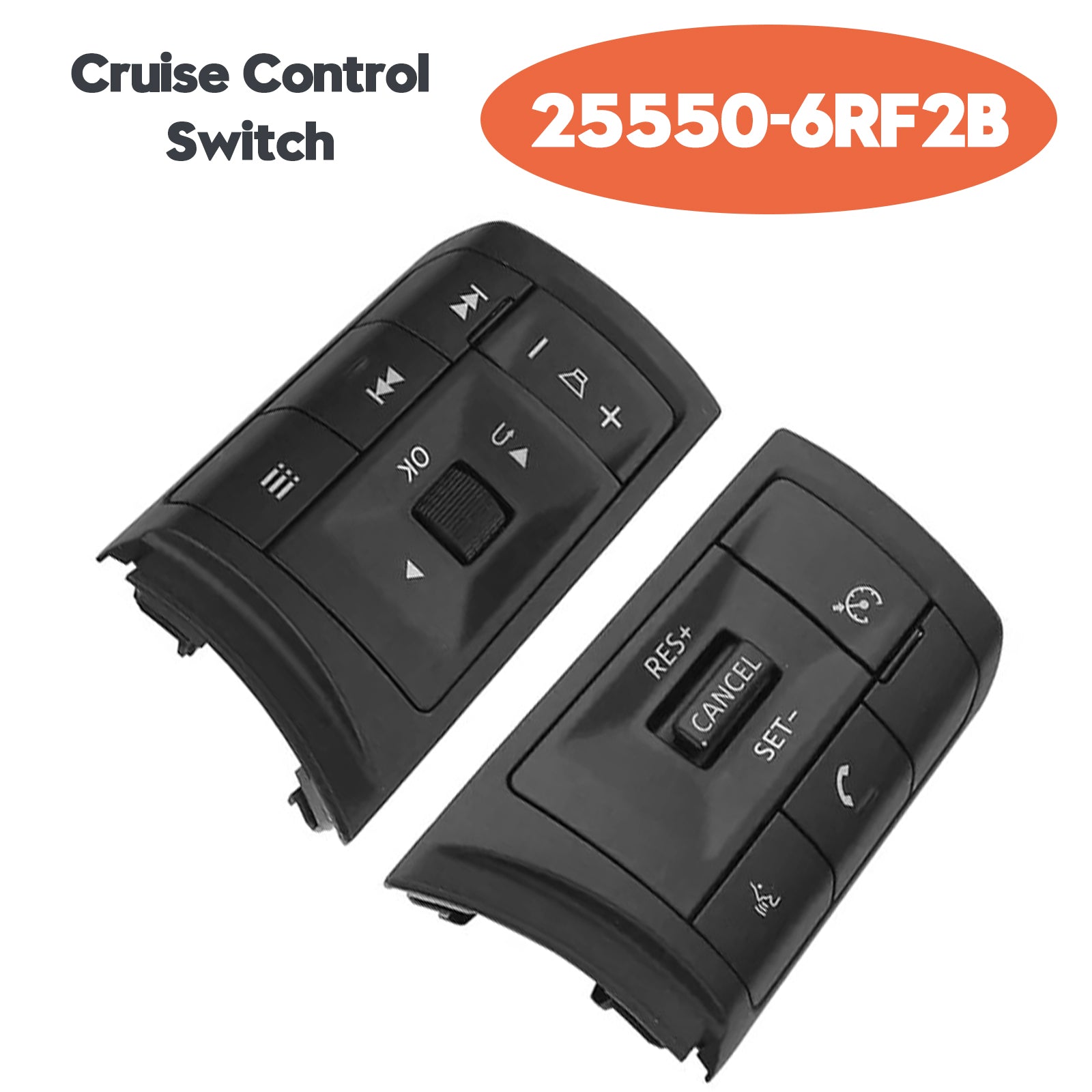 2021-2024 Nissan Rogue Pathfinder Cruise Control-schakelaar 25550-6RF2B