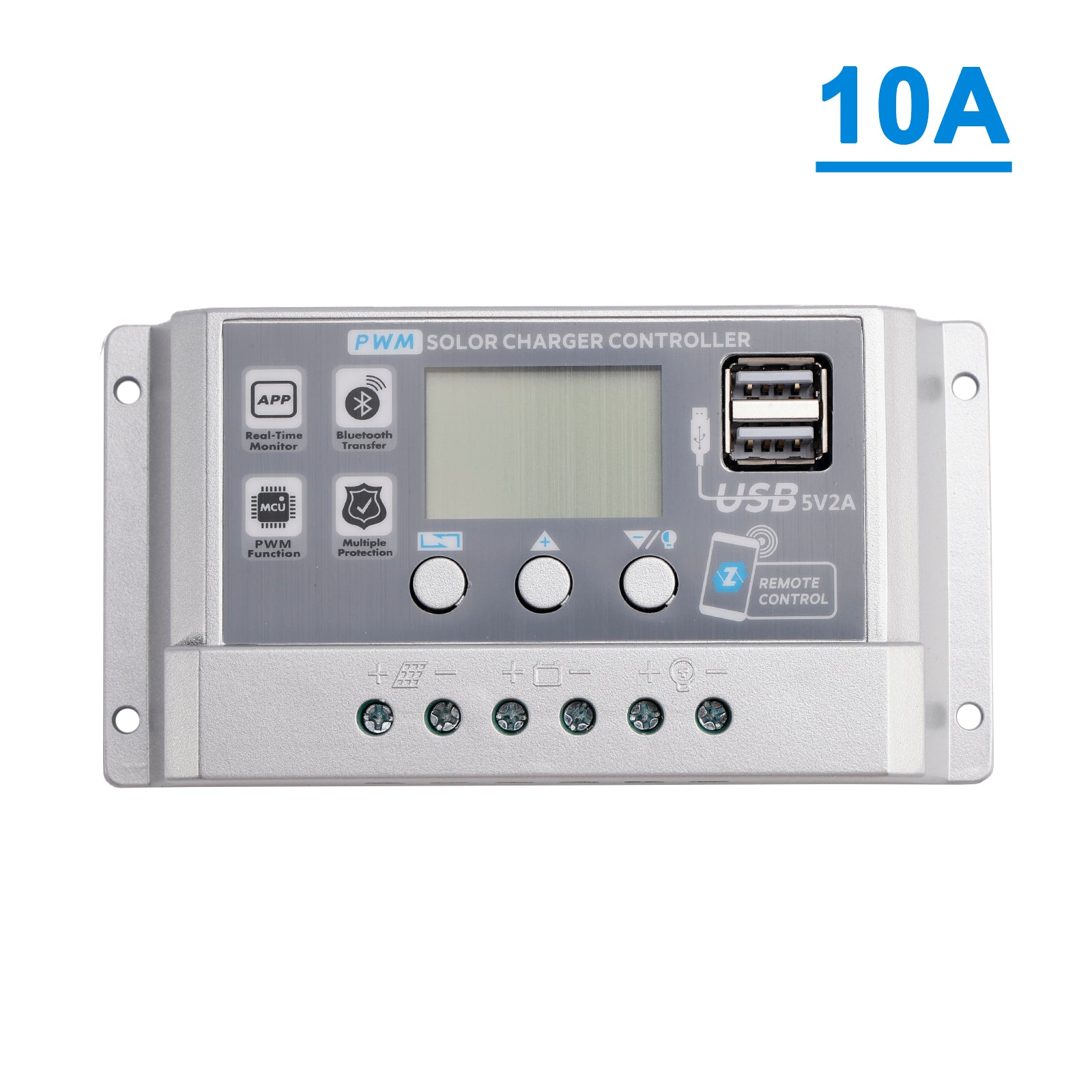 10A-60A PWM zonnecontroller Mobiele APP Intelligente bediening zonnecontroller