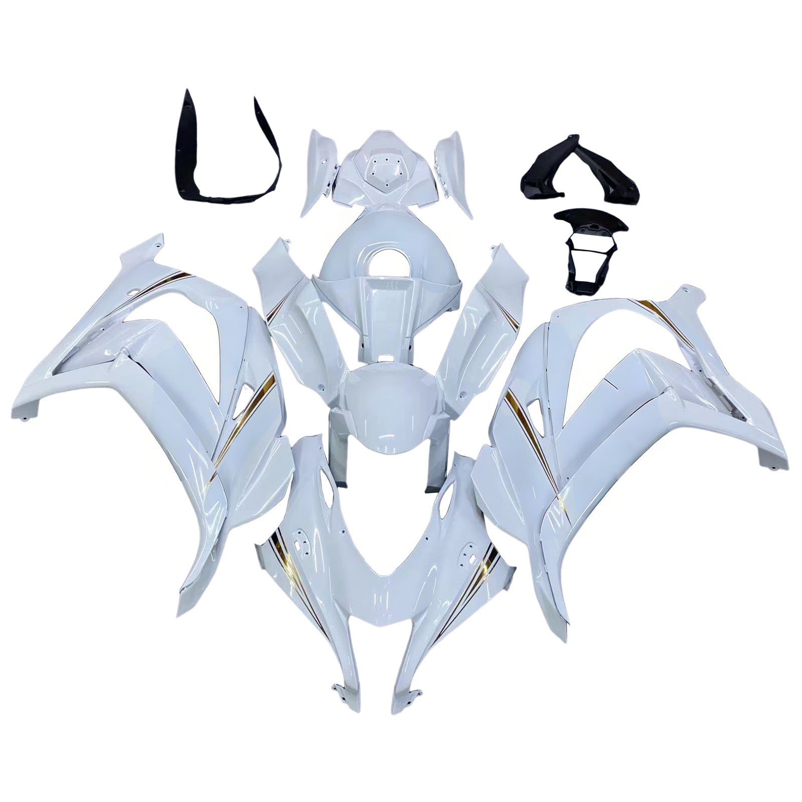 Injection Fairing Kit Bodywork Plastic ABS fit For Kawasaki ZX10R 2016-2020