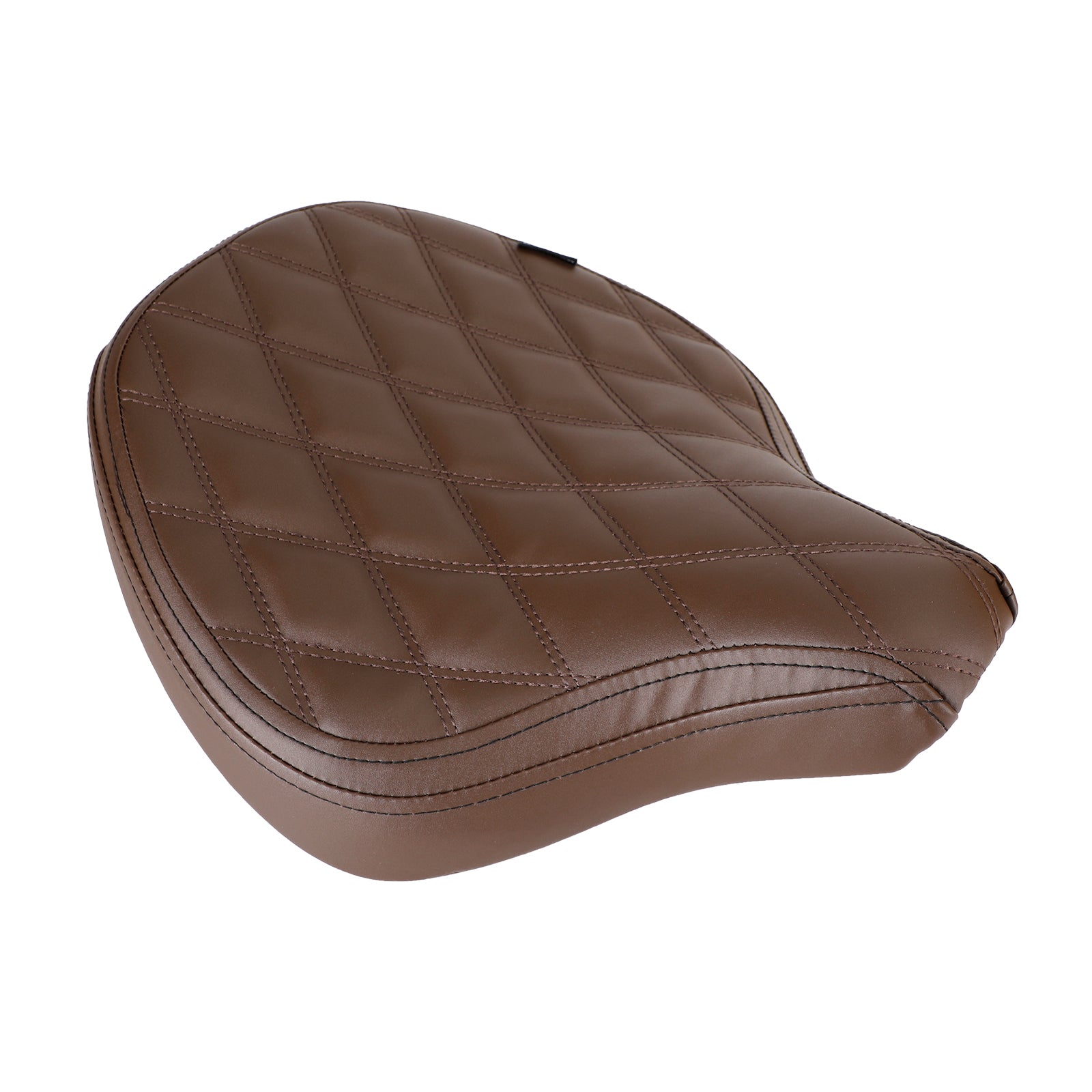Coussin de conducteur de siège avant Raider Pu diamant pour Tr Bobber 17-22 2019 2020 2021 marron