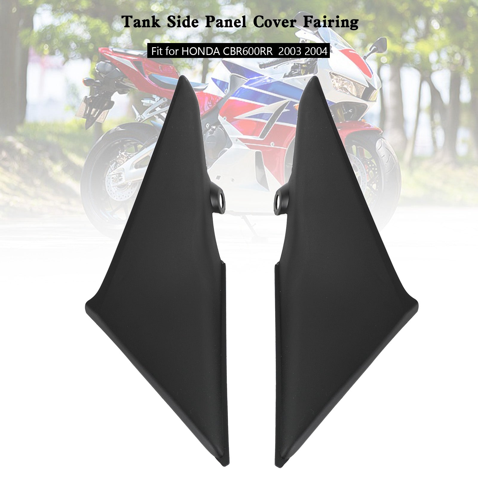 2003 2004 Honda CBR600RR Terbe de gaz de la ligne de garniture latérale COURRAGE CAWL