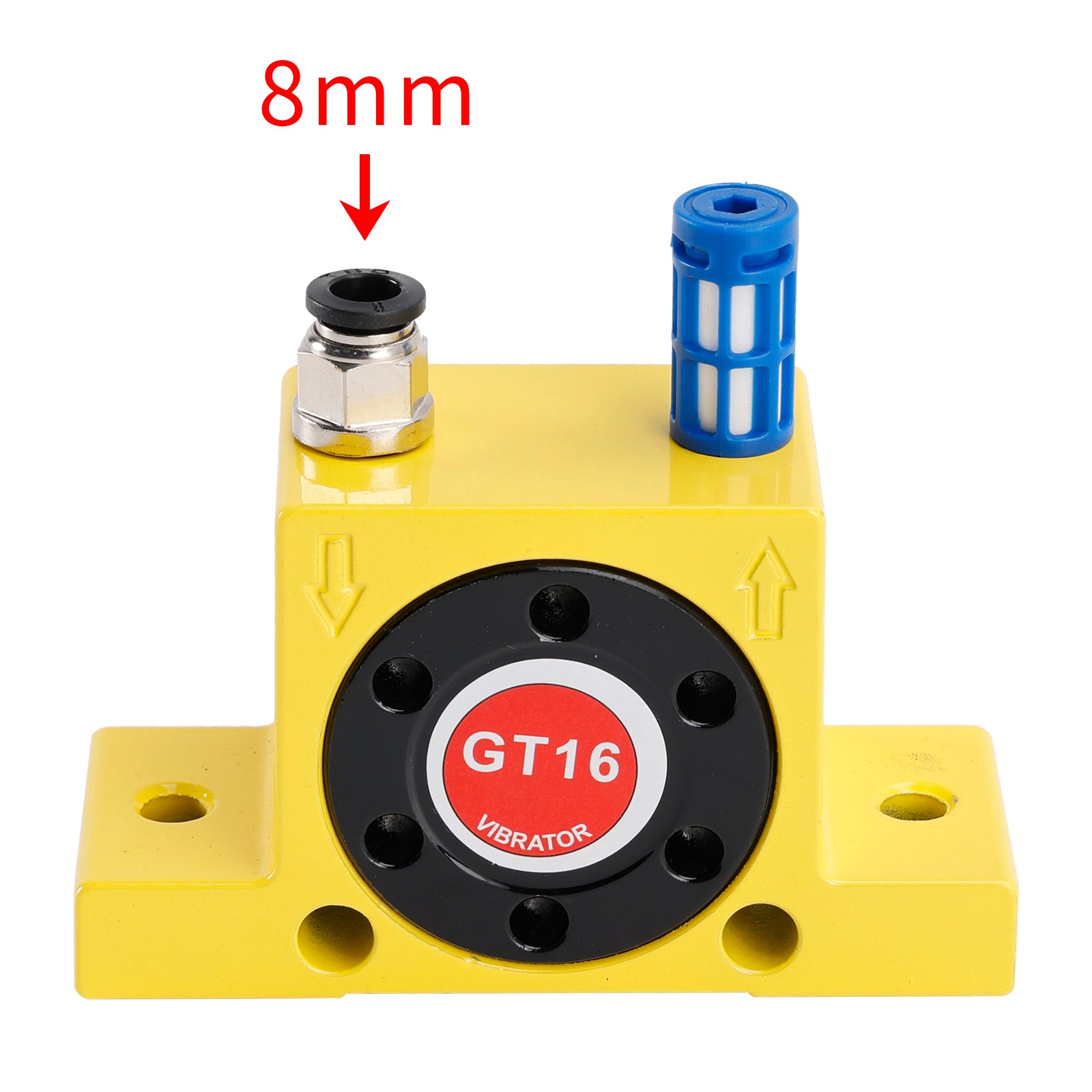 Pneumatische turbinevibrators GT8/10/13/16/20/25 Stille gouden industriële vibrator