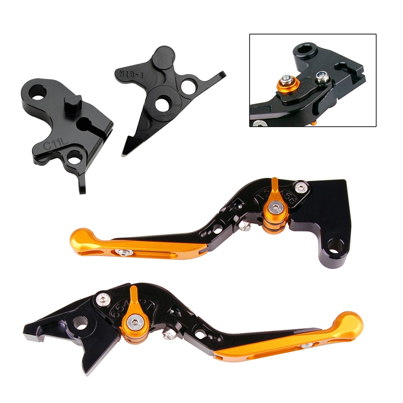 Verstelbare koppelingsremhendel geschikt voor HONDA CRF1100L Africa Twin 2020-2021