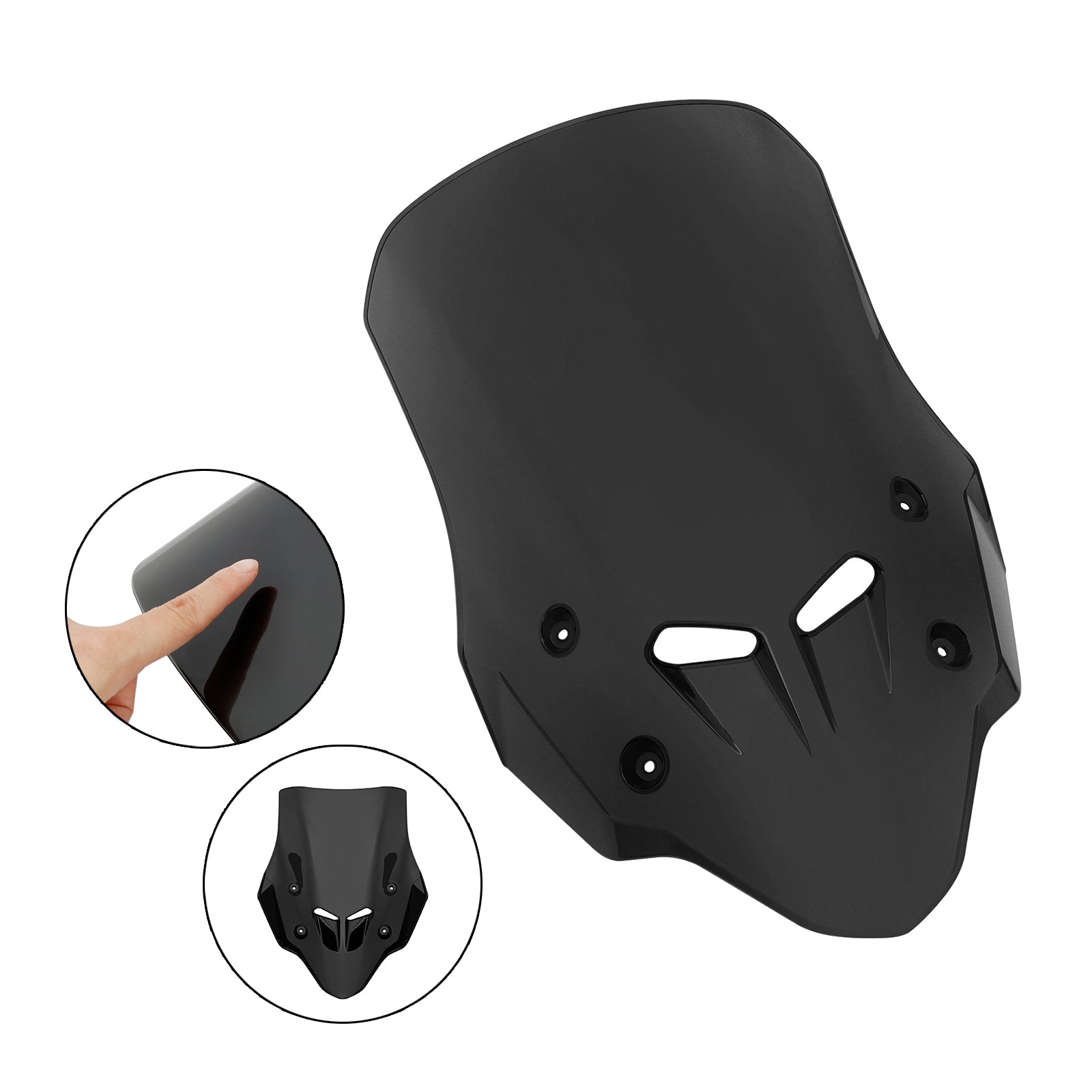 Pare-brise de moto ABS adapté à HONDA CB400X/CB500X 2019 – 2024