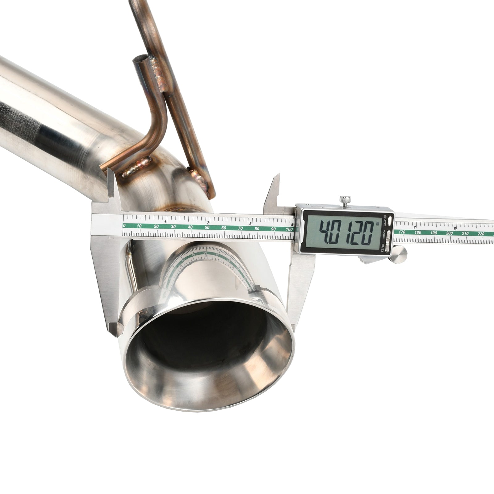 2008-2013 Infiniti G37 2dr Coupe Eje trasero Silenciador Tubo de escape Acero inoxidable