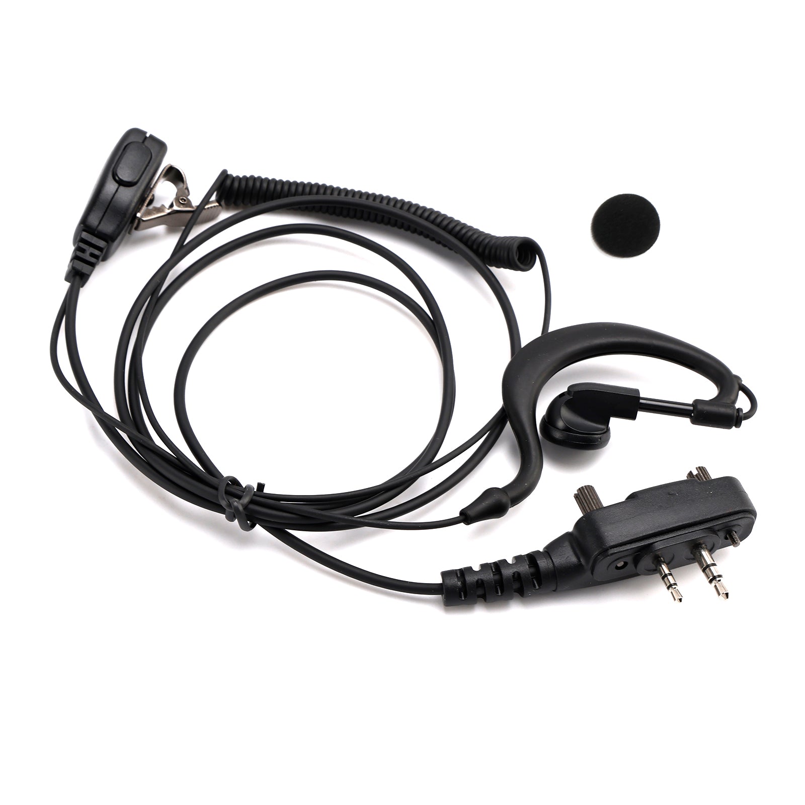 Casque d'écoute incurvé ICOM F1000-011, pour ICOM A16 IC-F3230 F4230D F1100 F2100D