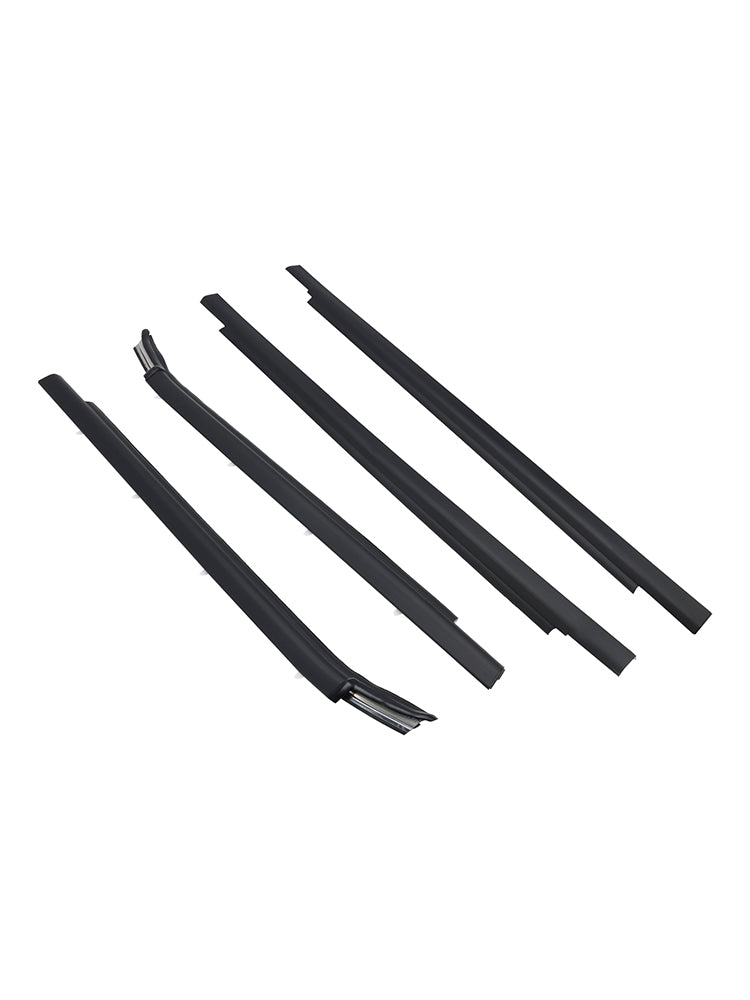 2000-2006 Toyota Tundra Double Cab 4PCS Weatherstrip Ytre Nedre vindu 75720-0C010