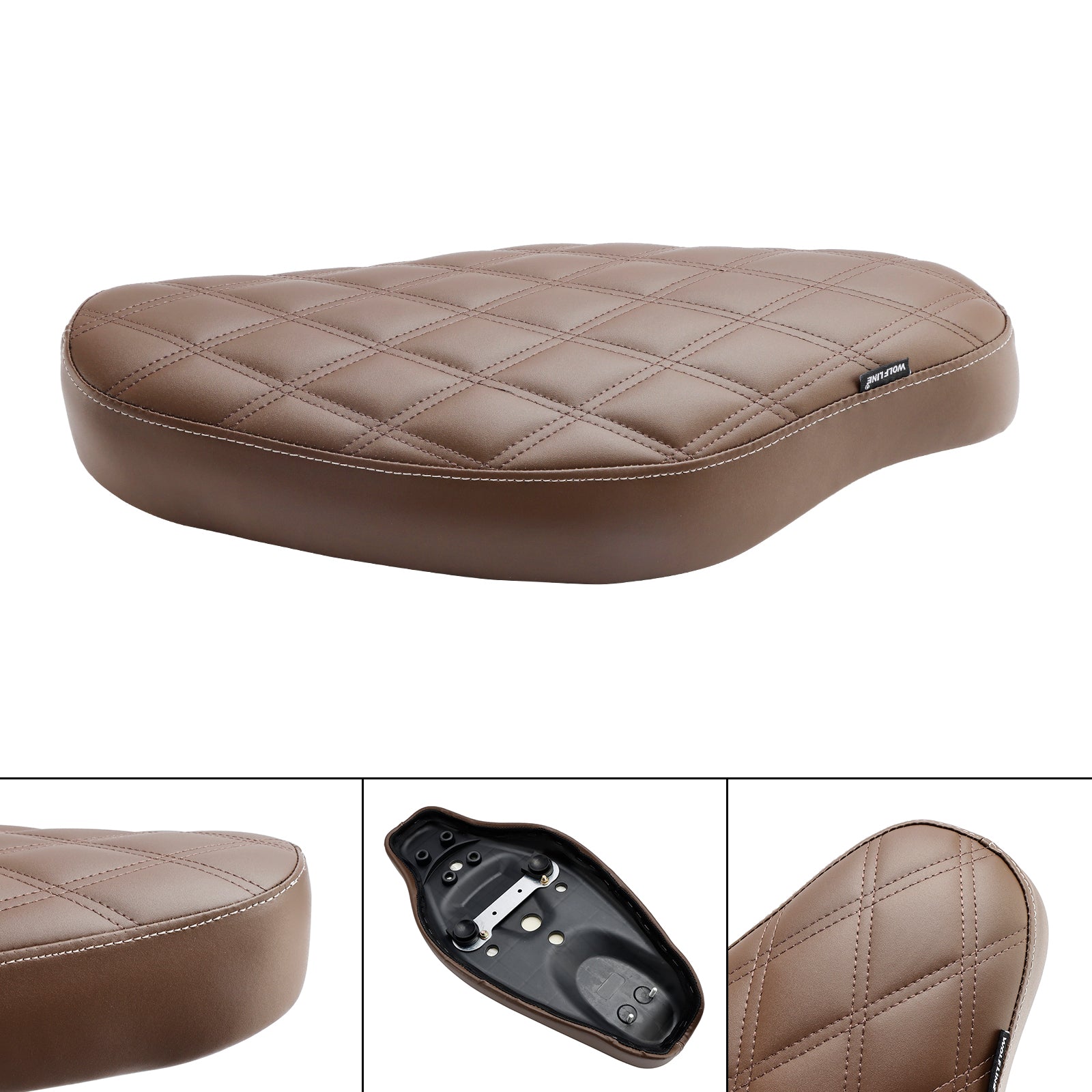 2023 Honda Cross Cub CC110 Byt ut bakre förarsätesstol Brown