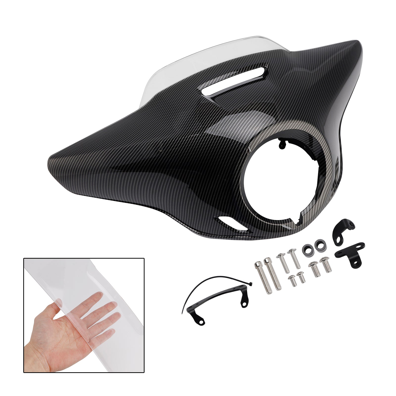 Windshield WindScreen Headlight Fairing fit for HONDA CM300 CM500 2021-2024