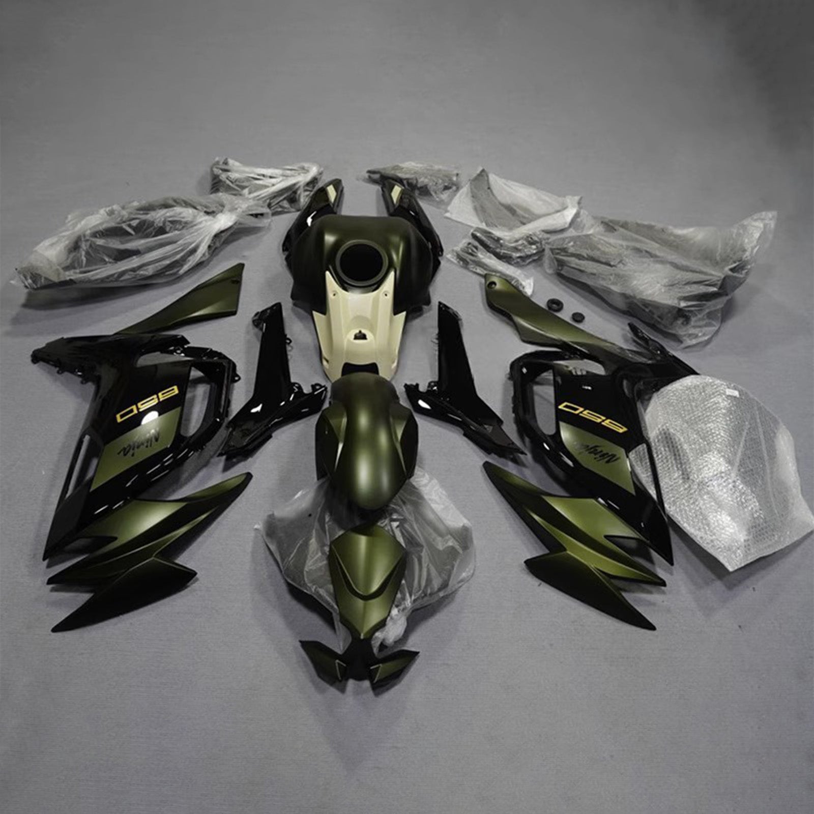 Injection Fairing Kit Bodywork ABS fit For Kawasaki ER-6F Ninja650 2020-2025