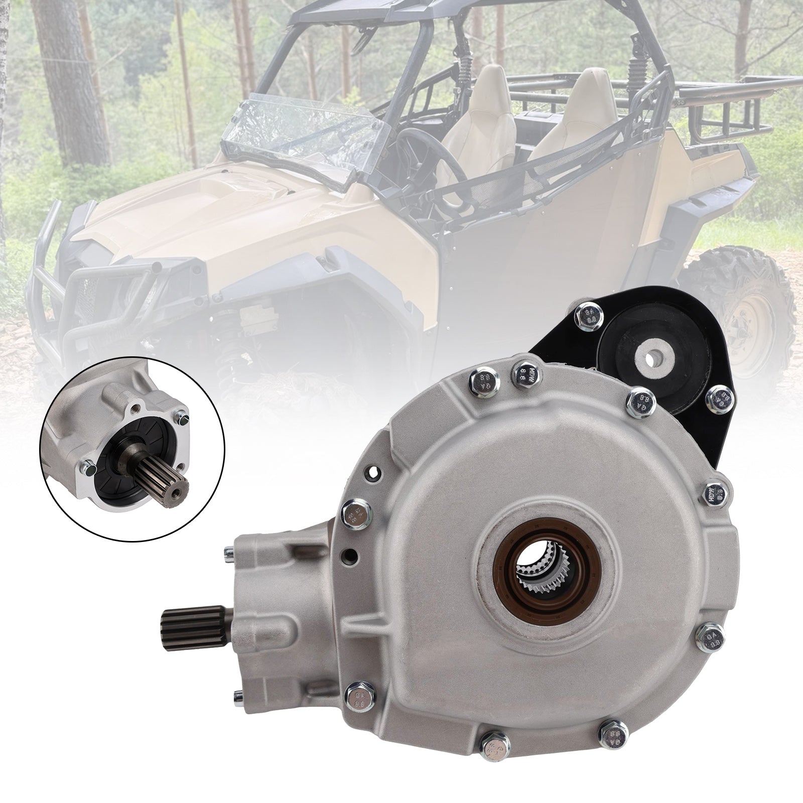 Differential Front Gear Case Kit 3235281 For Polaris Rzr Xp 1000 Eps Premium