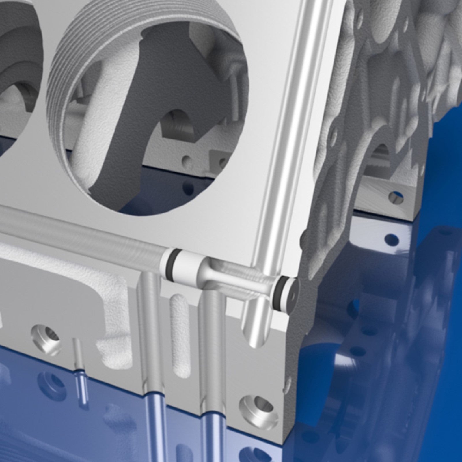 Činka odvádzača oleja LS Billet pre zadnú priechodovú zátku pre GM Gen III & IV.