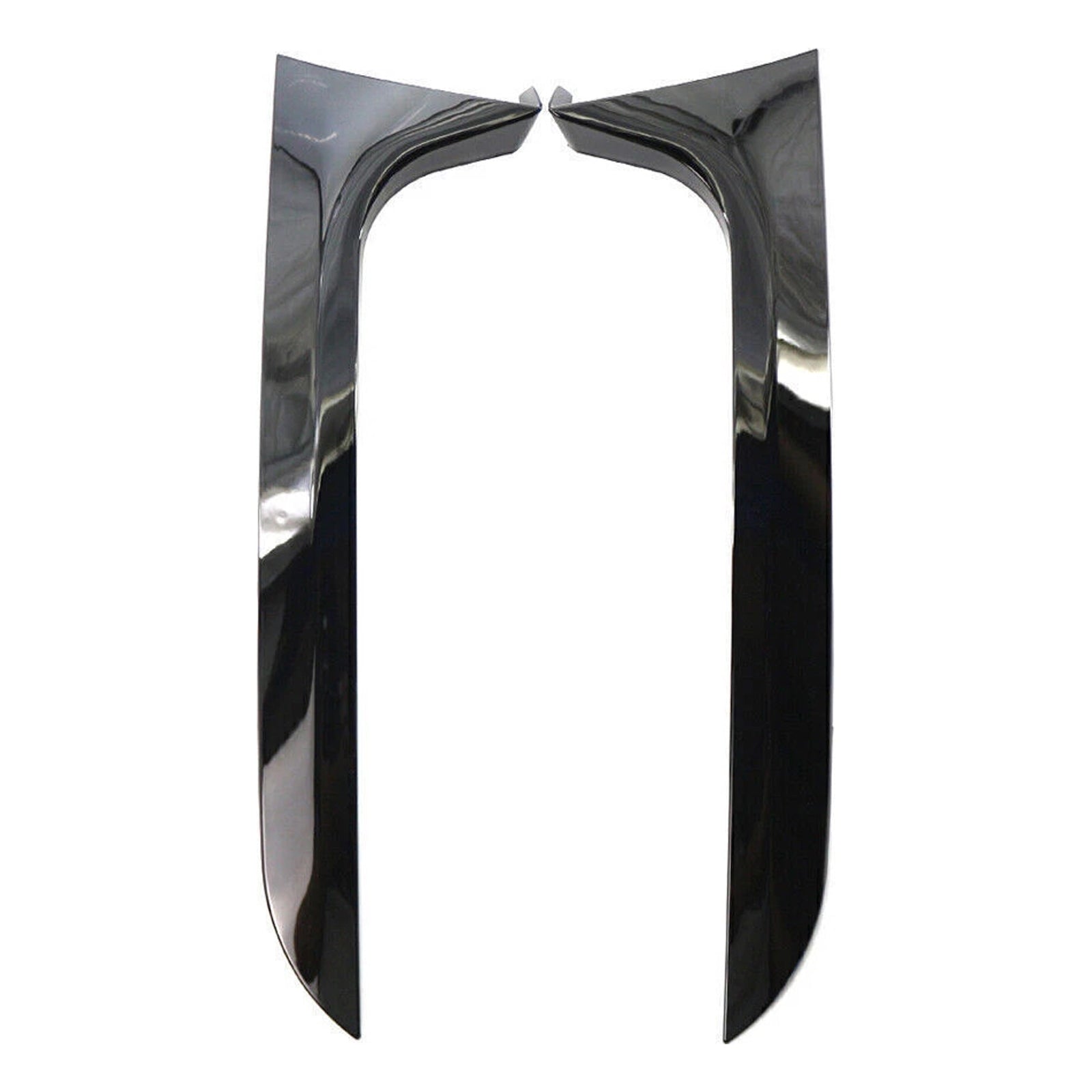 Bloss Black Paire arrière Spoiler de l'aile latérale de la lunette arrière pour Audi A6 C7 ALLORK 12-18