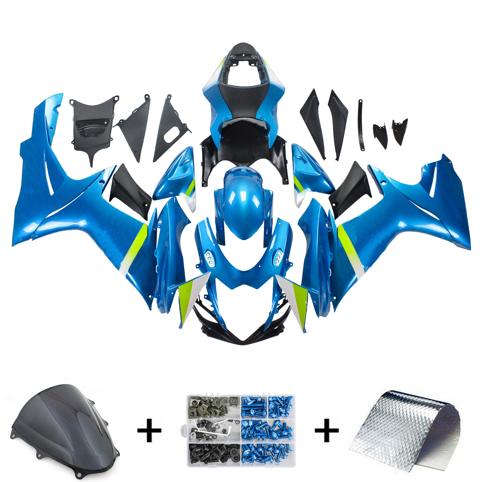 Injection Fairing Kit Bodywork Plastic For Suzuki GSXR600 GSXR750 2011-2026 K11