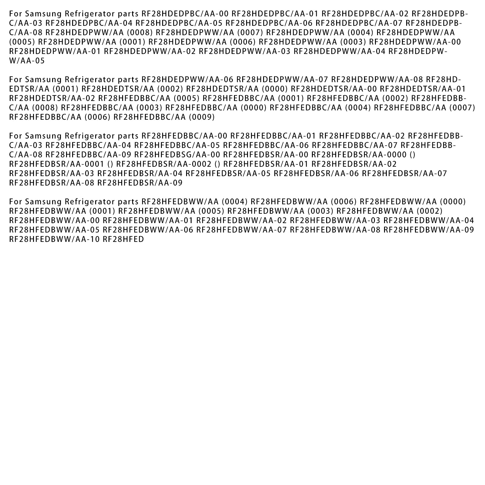Junta del conducto de hielo del refrigerador A63-06945A para el sello de la junta del fabricante del conducto de hielo Samsung