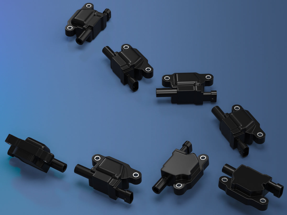 8ks Silverado 1500 Tahoe GMC Square Ignition Coil+Zapaľovacia sviečka+drôty 12611424